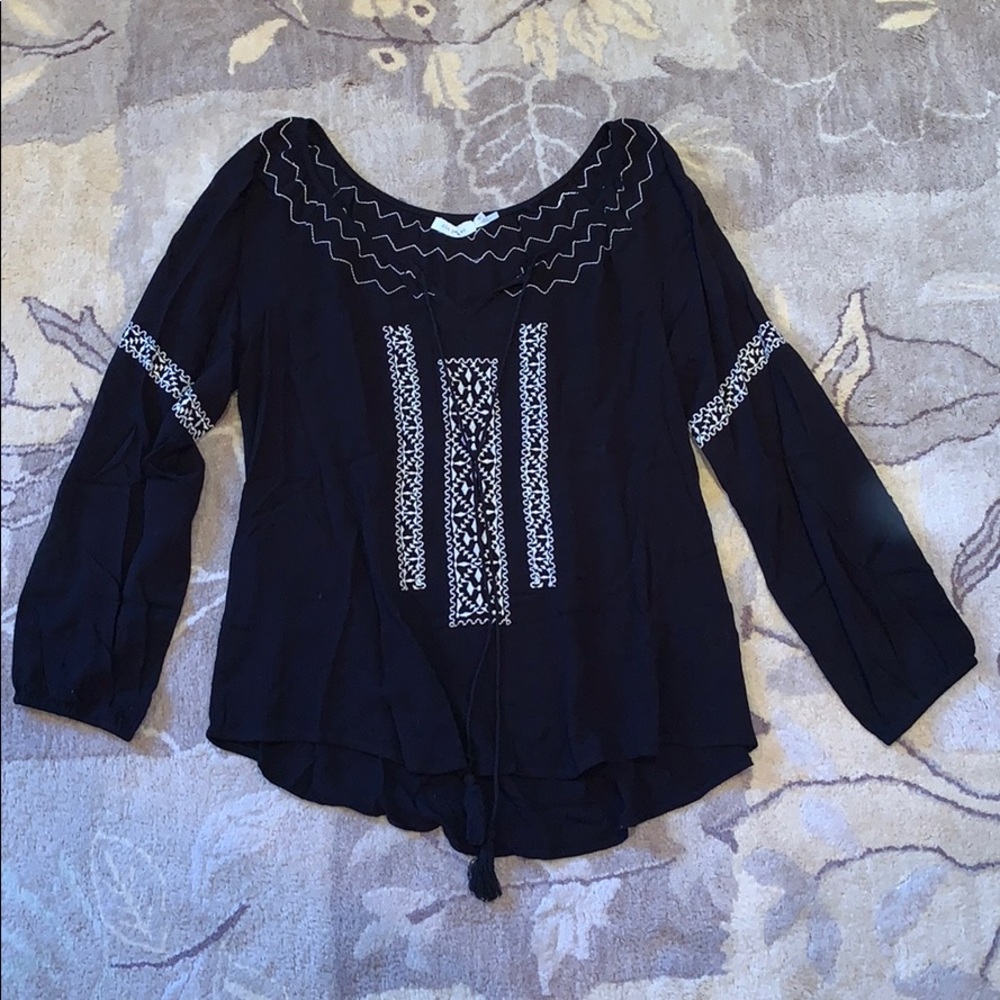 Black blouse